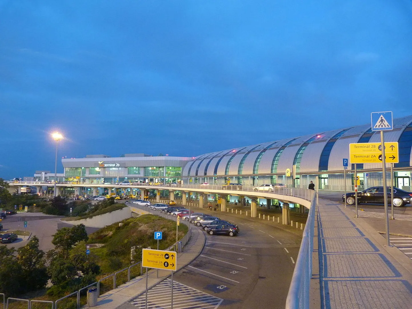 Budapesti lennujaama terminal 2B.