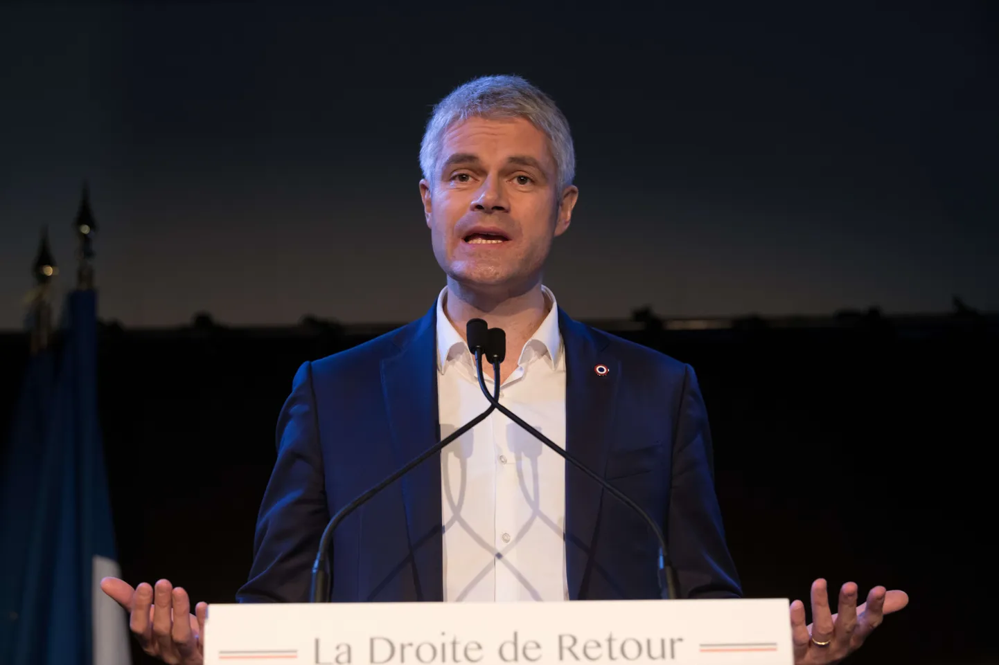 Prantsuse erakonna Vabariiklased uus liider Laurent Wauquiez.