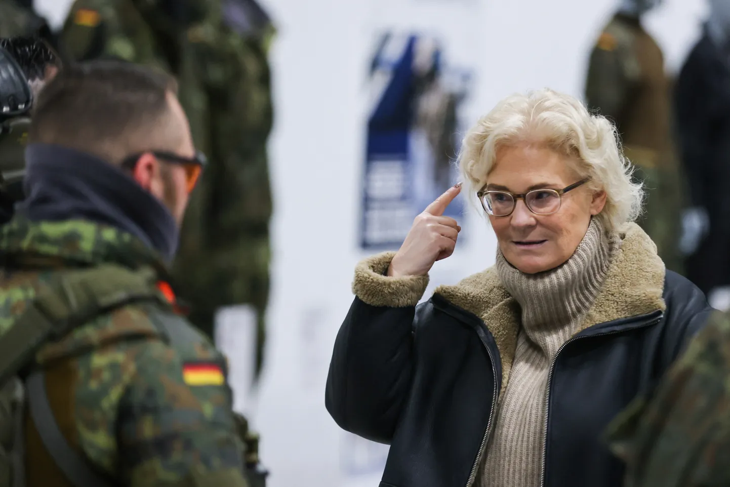 Saksa kaitseminister Christine Lambrecht. Foto on illustratiivne.