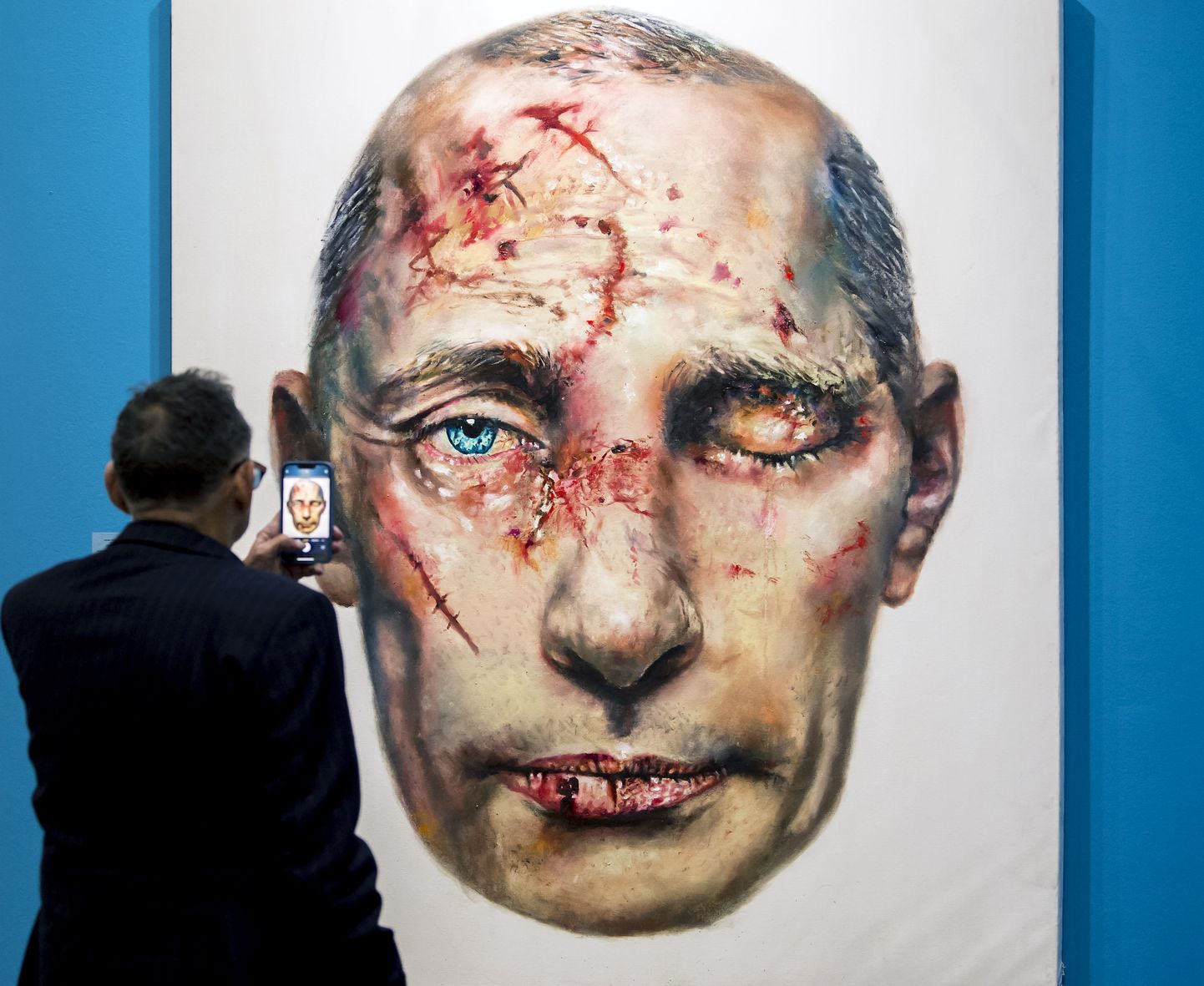 Illustratsioon Venemaa president Vladimir Putinist.