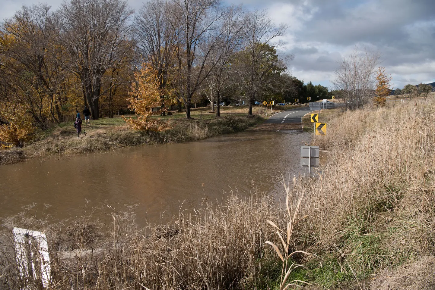 Maantee uputanud Murrumbidgee jõgi.