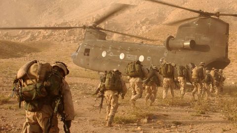 USA ja Afganistani sõdurid sattusid tule alla