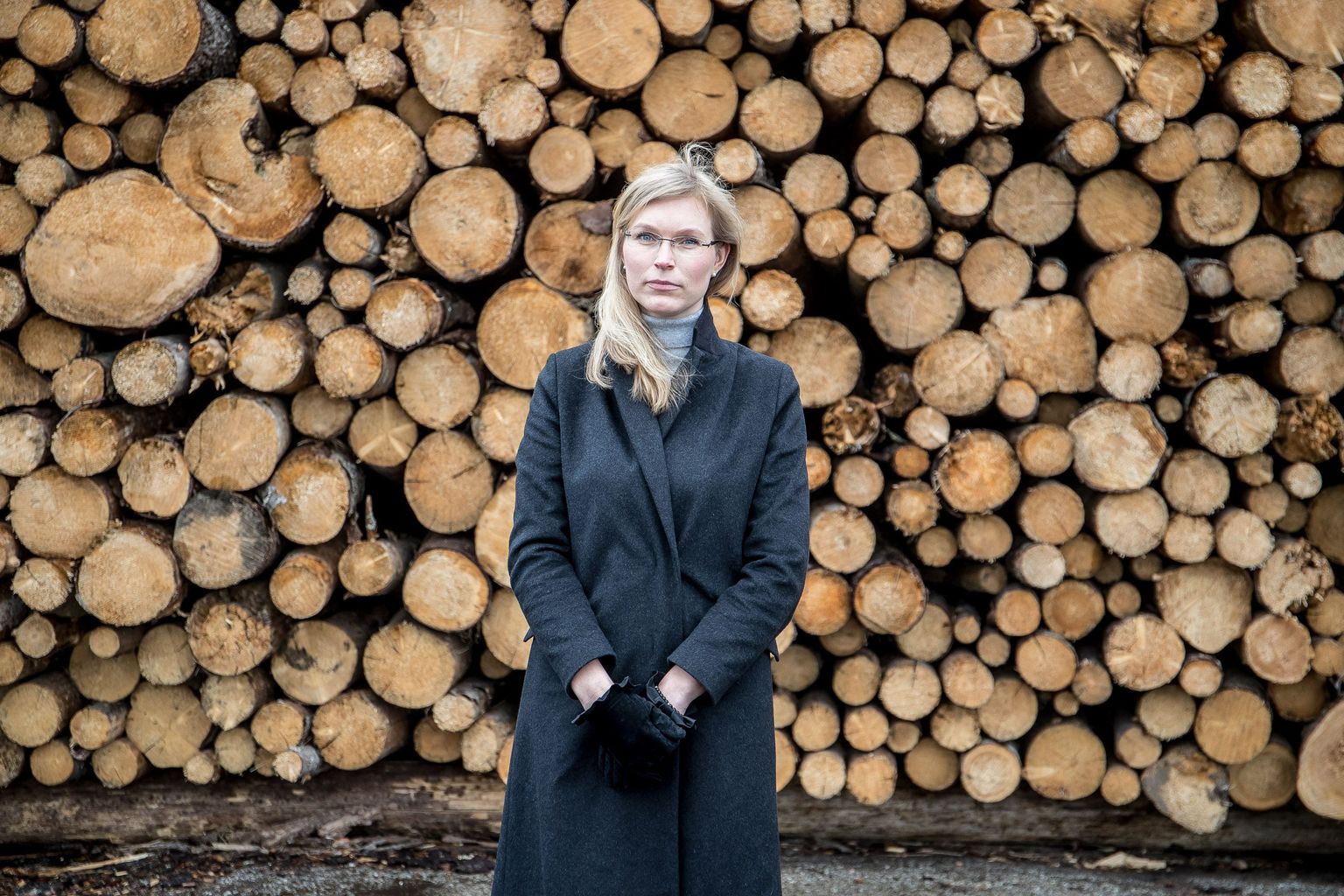 Timbeteri juht Anna-Greta Tsahkna kinnitab, et nende rakendus võimaldab millimeetri täpsusega puidu kogust mõõta, nii et metsaomanikke pole võimalik petta.