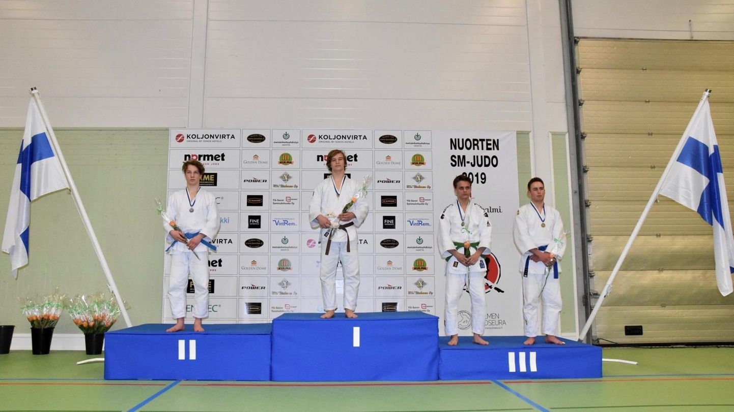 Eelmisel laupäeval sai Viljandi spordiklubi Taifu judoka Paul Martin Künnapuu Soomes noorte meistrivõistlustel pjedestaali kõige kõrgemale astmele astuda.
