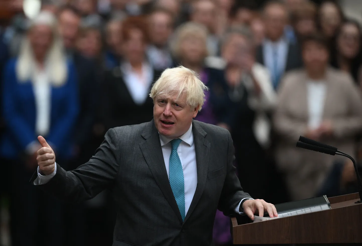 Endine Briti peaminister Boris Johnson.