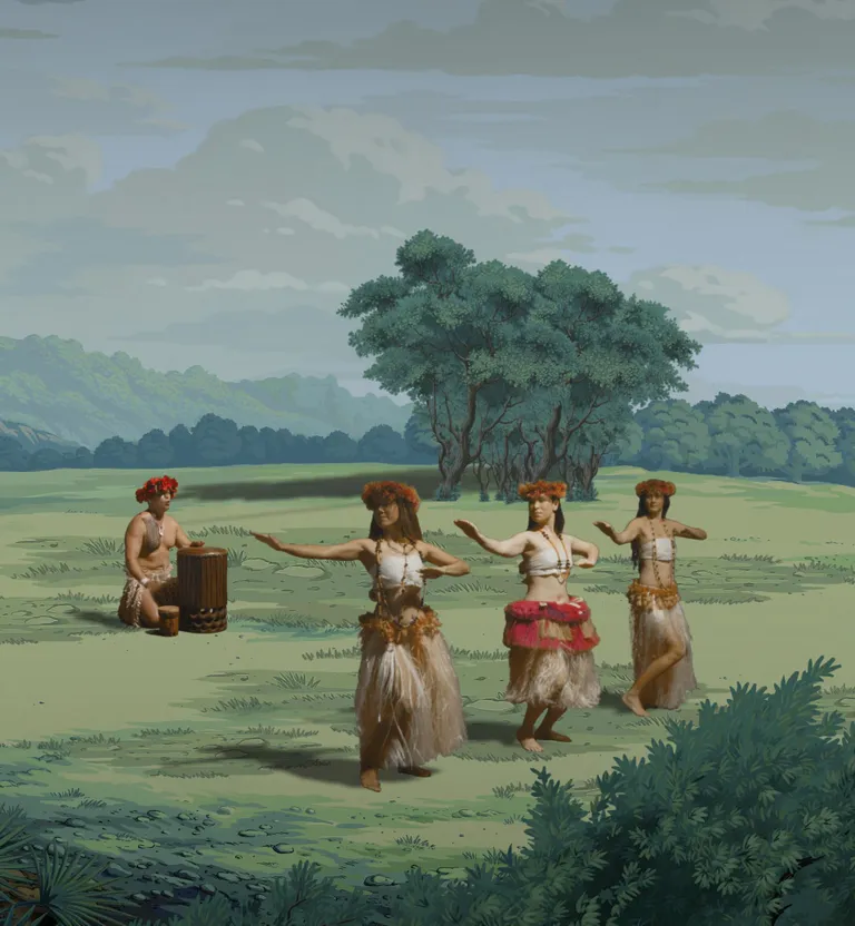 Lisa Reihana
Detail teosest “In Pursuit of Venus [infected]”. 2015-2017
Videoinstallatsioon