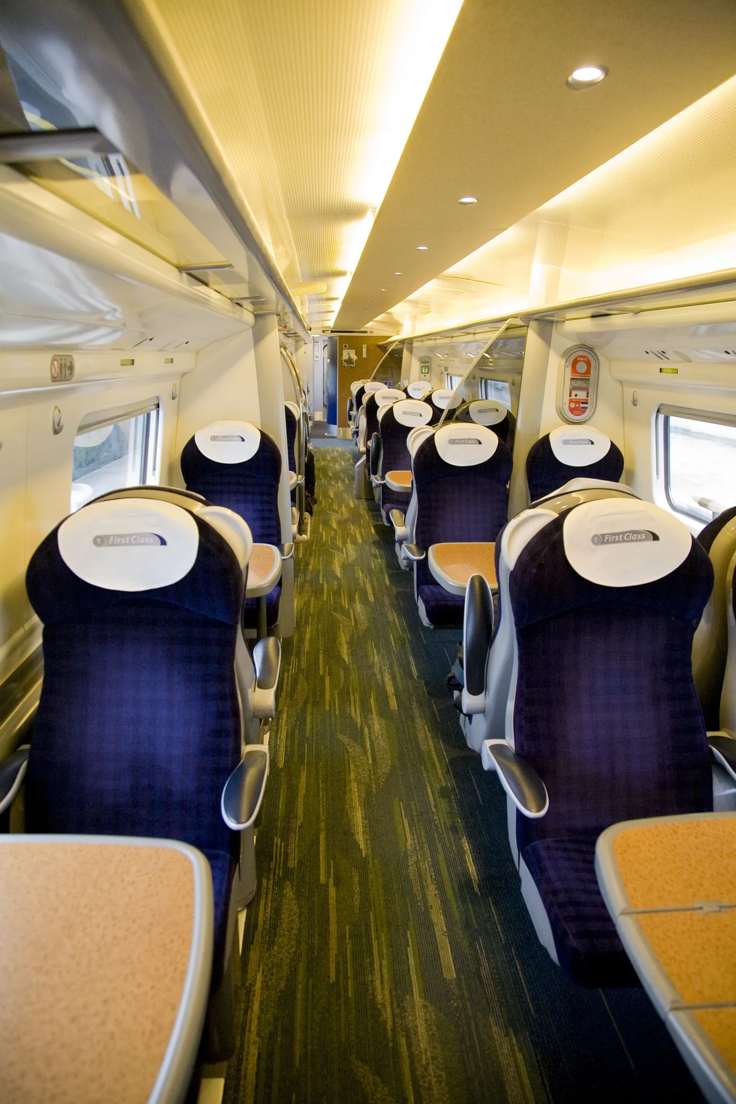 Pendolino-rongi sisevaade