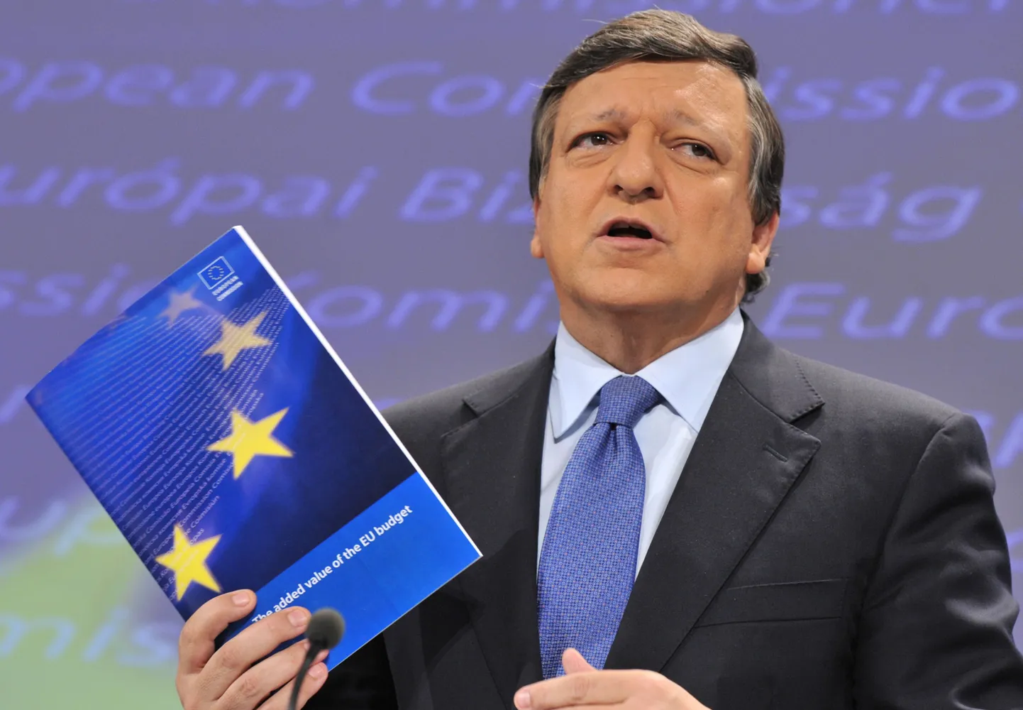 Президент Еврокомиссии Жозе Мануэль Баррозу.
