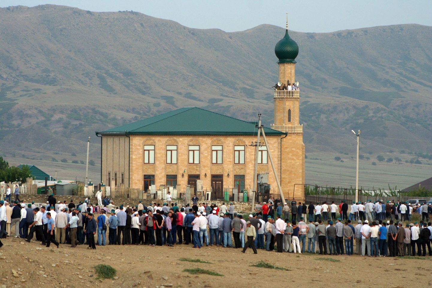 Mošee Hassavjurti linnas Dagestanis.