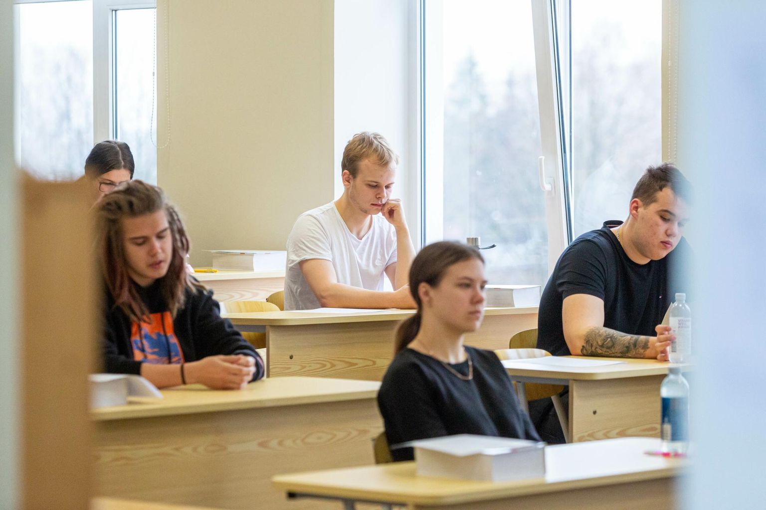 Eesti keele riigieksamile Räpina ühisgümnaasiumis kogunes kokku 26 koolilõpetajat.