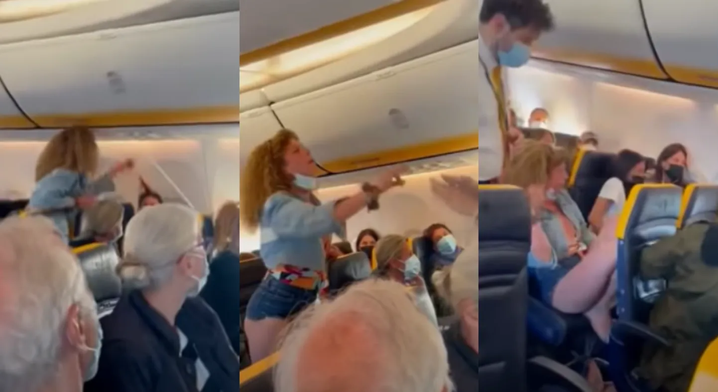 Самолет Ryanair.