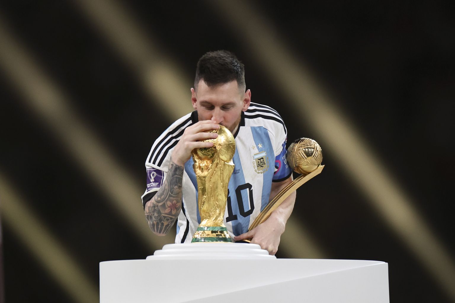 Argentina koondise kapten Lionel Messi.