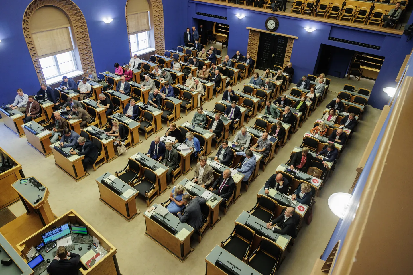 Riigikogu istung.