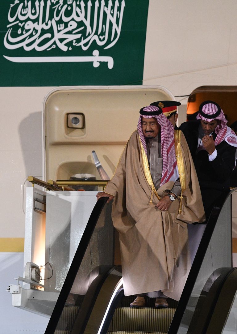 Saudi Araabia kuningas Salman Moskvas