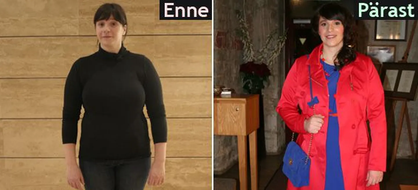 Stiilipäevik: Tiina enne ja pärast muutust