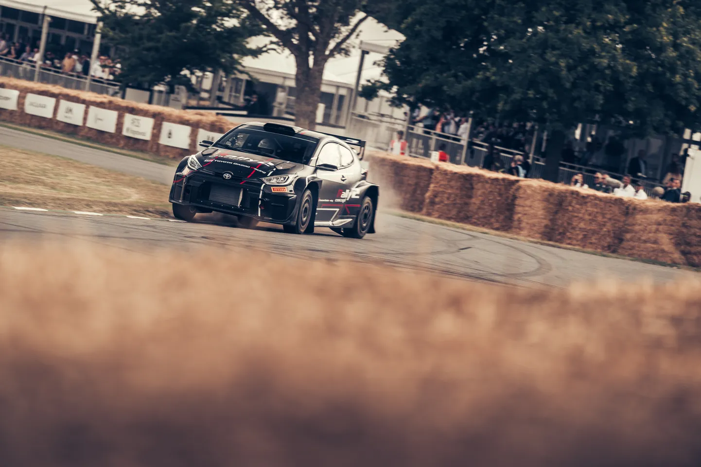 Toyota Yaris Rally2-auto prototüüp 2023. aasta suvel.