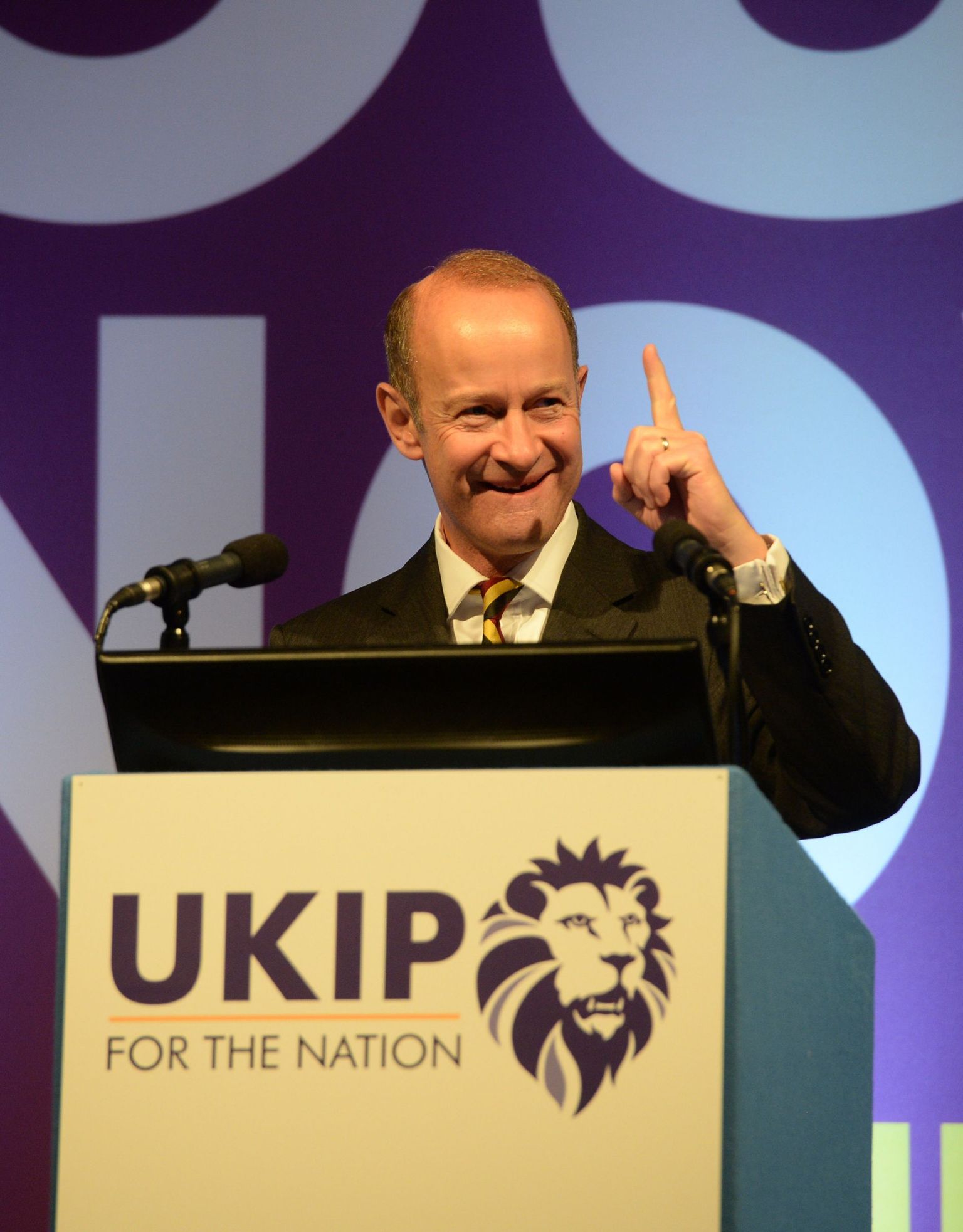 UKIPi liider Henry Bolton.