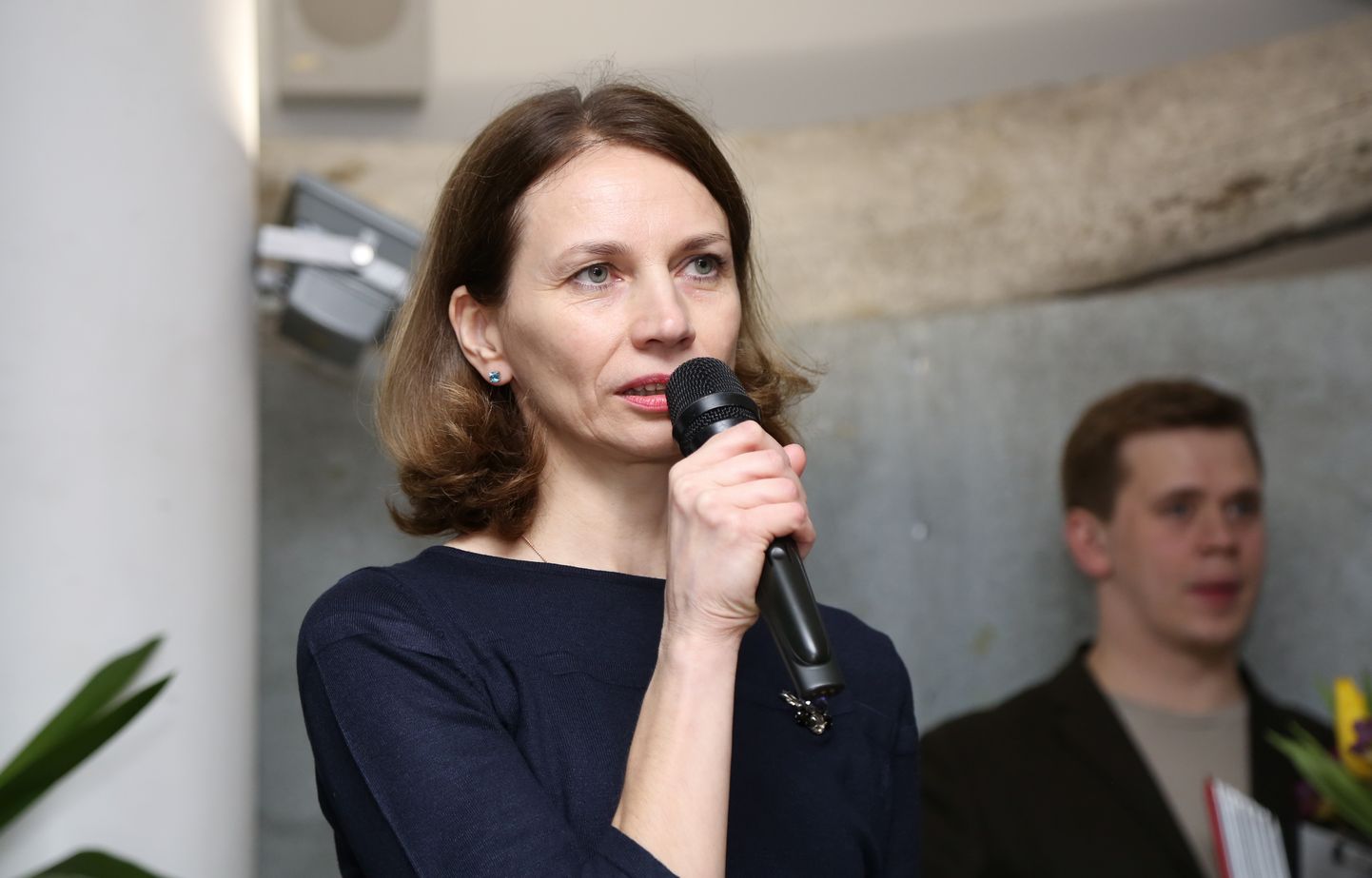 Žurnāliste Anita Brauna piedalās Latvijas Žurnālistu asociācijas "Izcilības balvas 2017" pasniegšanas ceremonijā Rīgas Ekonomikas augstskolā.