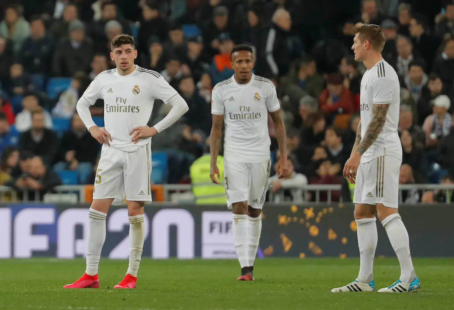 Nõutud Madridi Reali mängumehed.