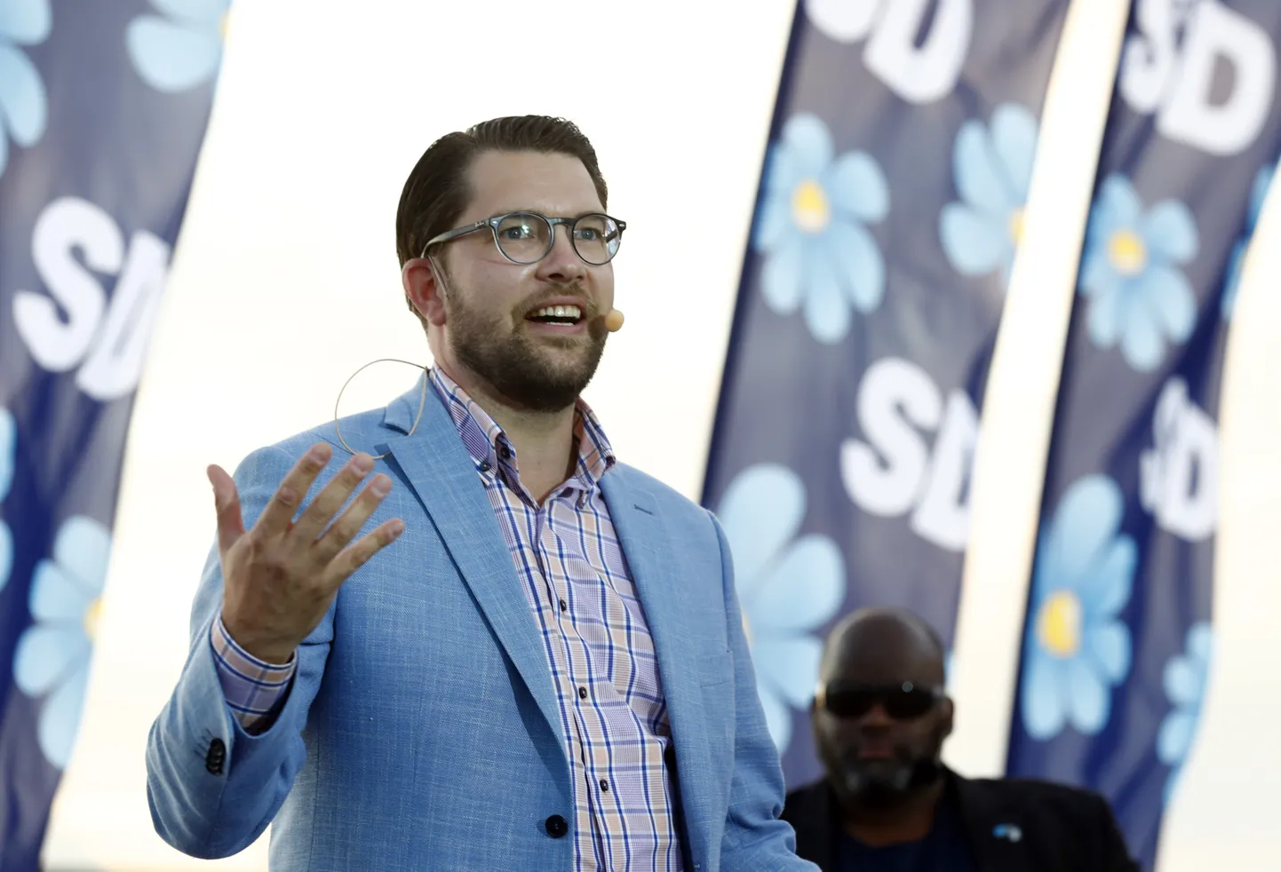 Rootsi Demokraatide juht Jimmie Åkesson.