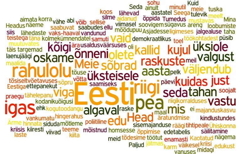 Ilvese uusaastatervitus 2009. aasta lõpus.