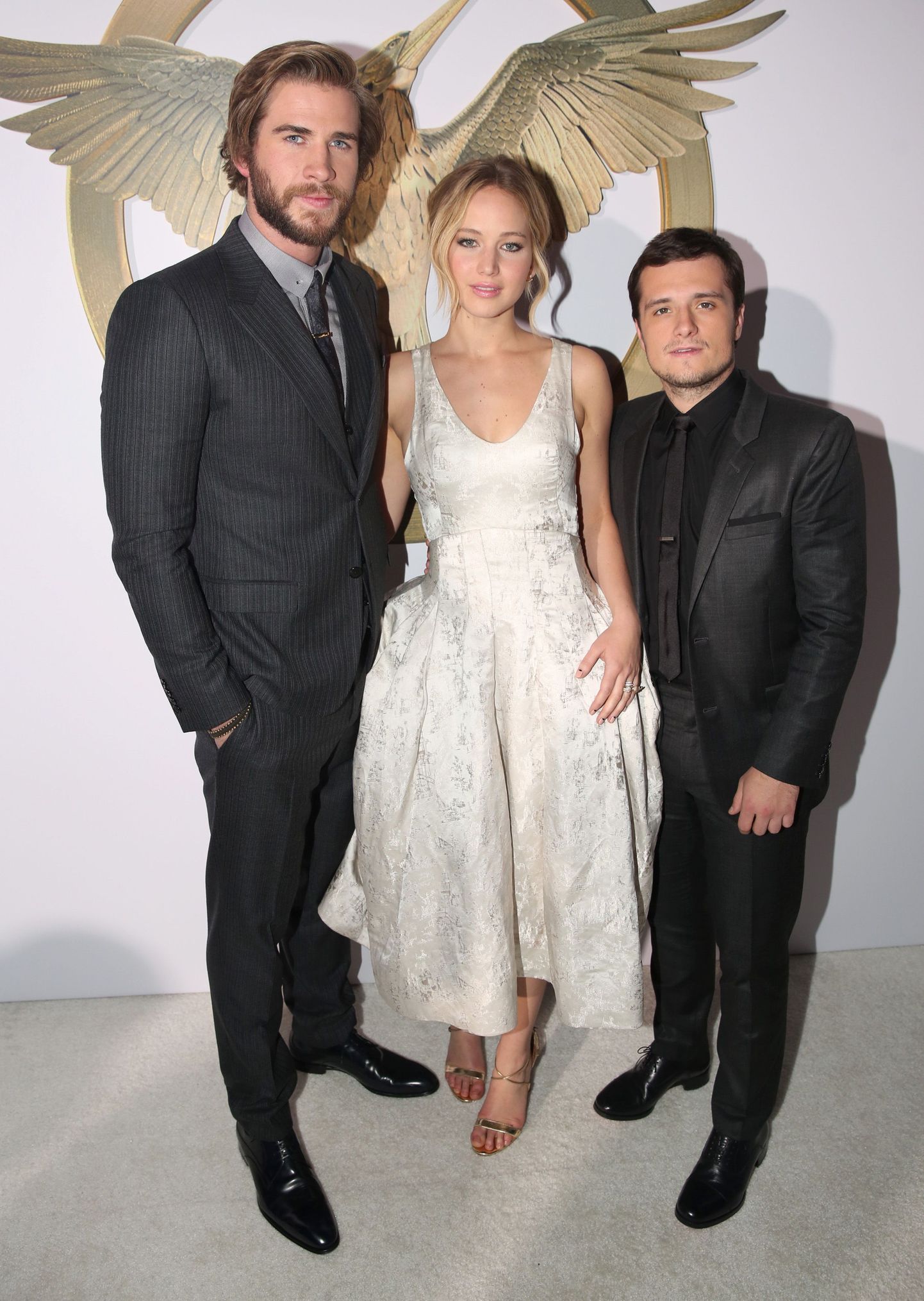 Liam Hemsworth, Jennifer Lawrence, Josh Hutcherson