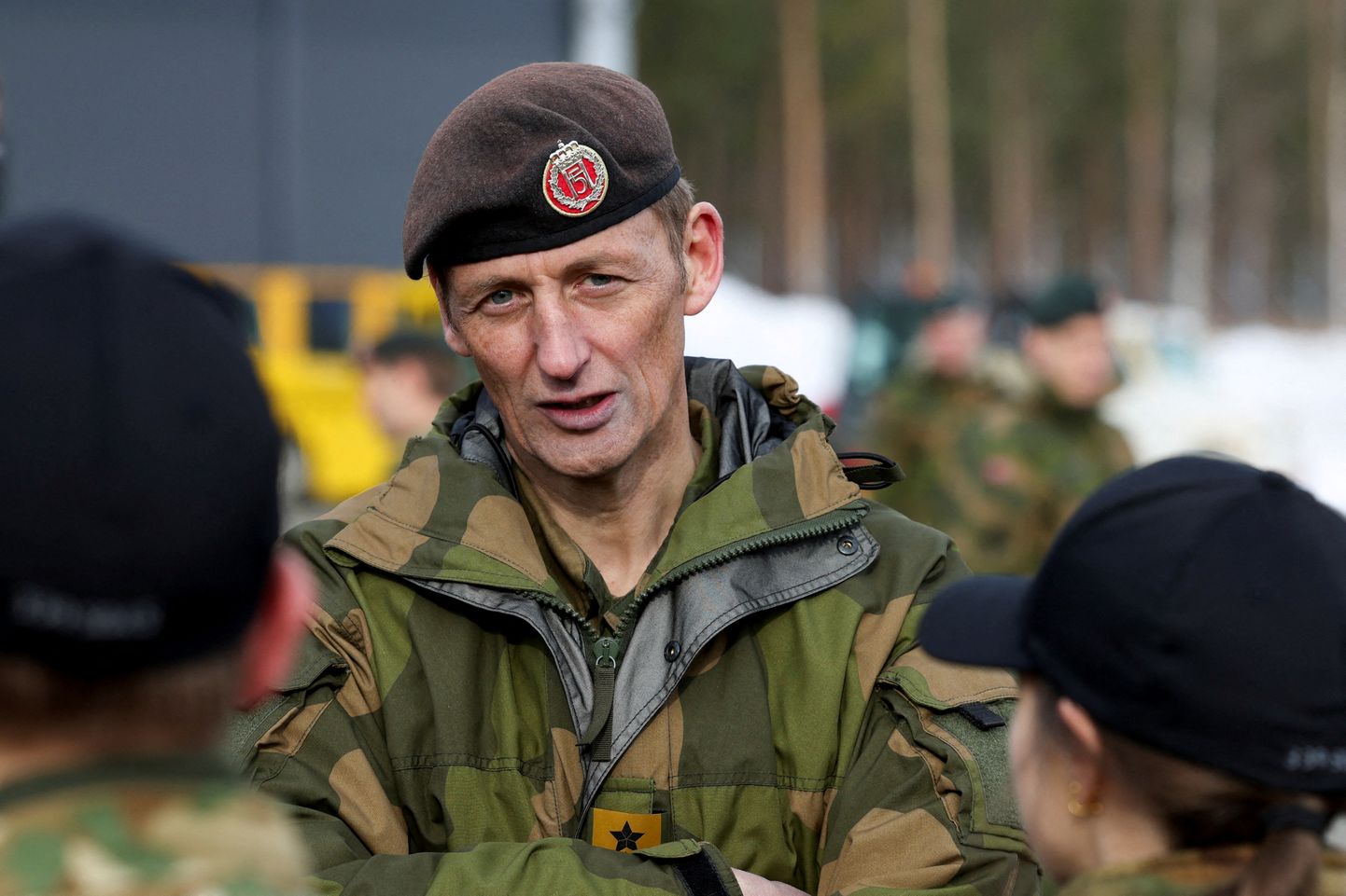 Norra kaitseväe ülem armeekindral Eirik Kristoffersen.