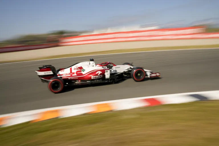 Alfa Romeo pilots Roberts Kubica Nīderlandes Lielās balvas izcīņā Zandvortā