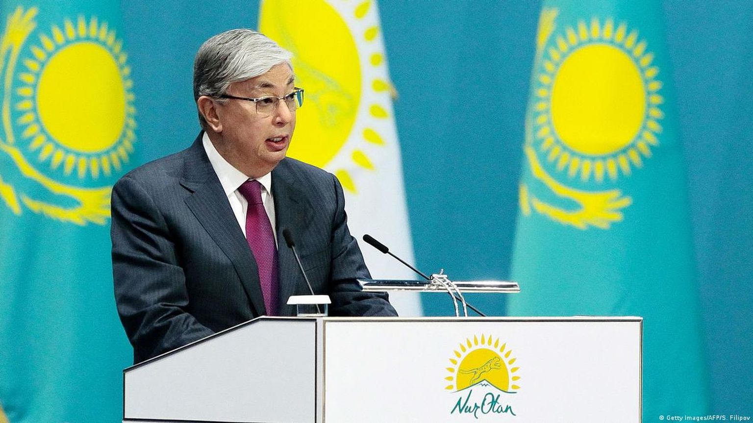 Президент Казахстана Касым-Жомартов Токаев
