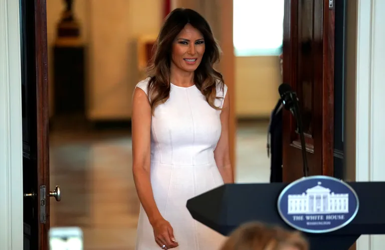 Melania Trump.