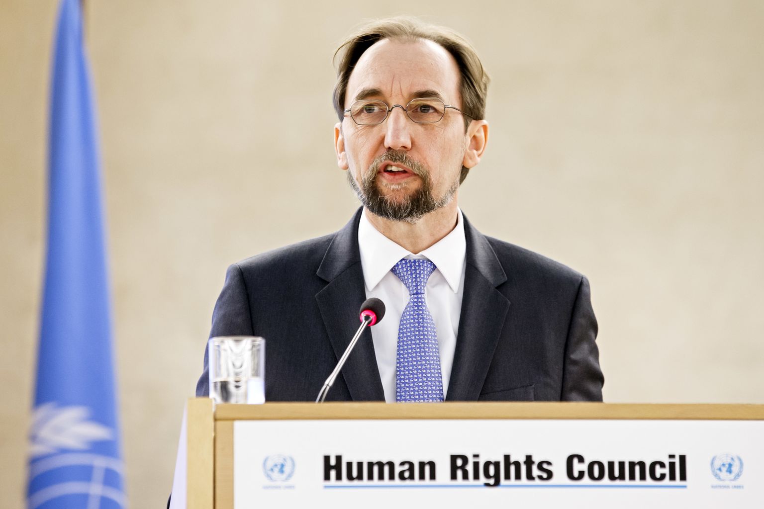ÜRO inimõiguste ülemvolinik Zeid Ra'ad al Hussein.