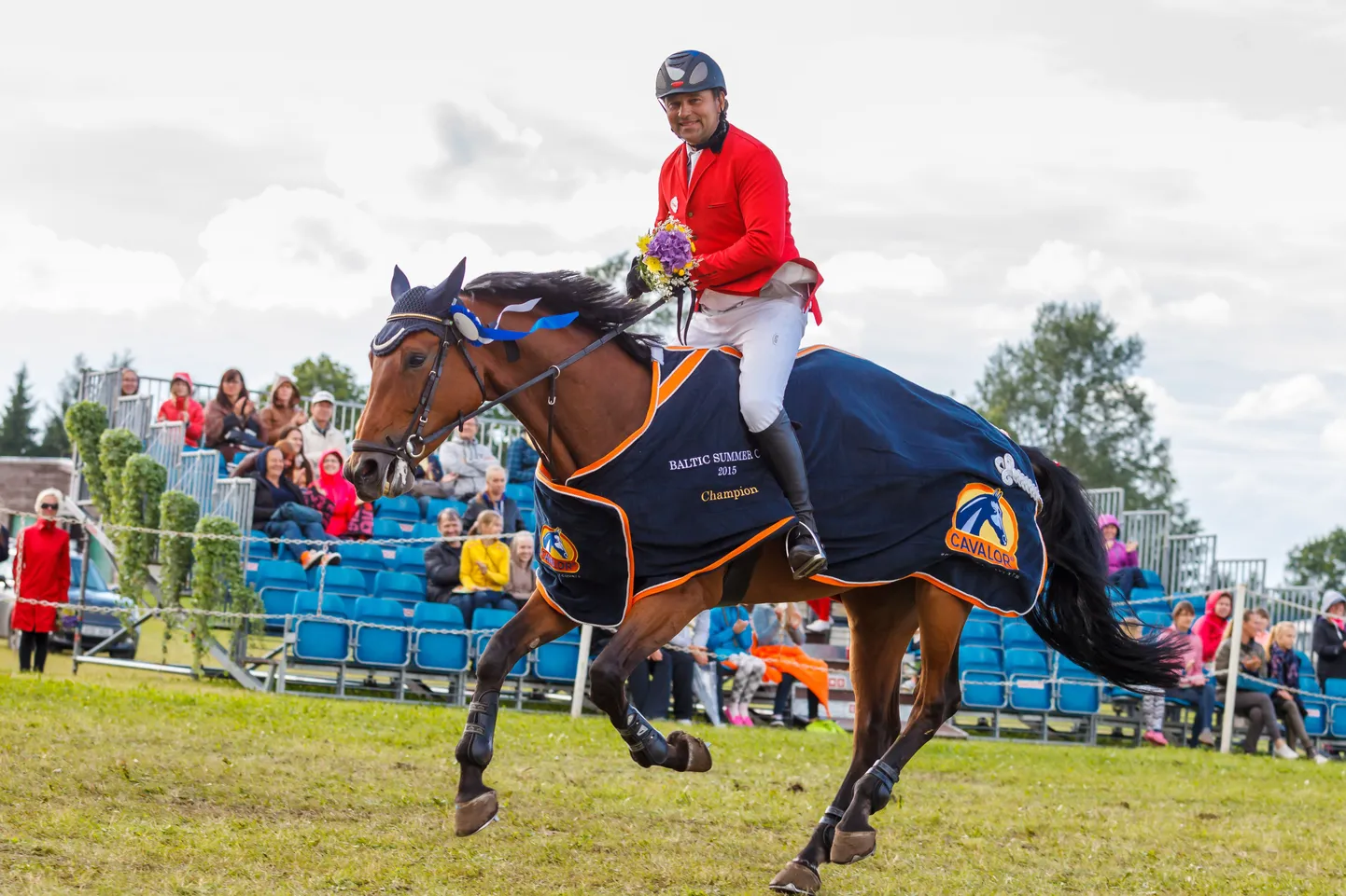 Cavalor Baltic Summer Cup 2015 Grand Prix võitis Urmas Raag hobusel Ibelle van de Grote Haart