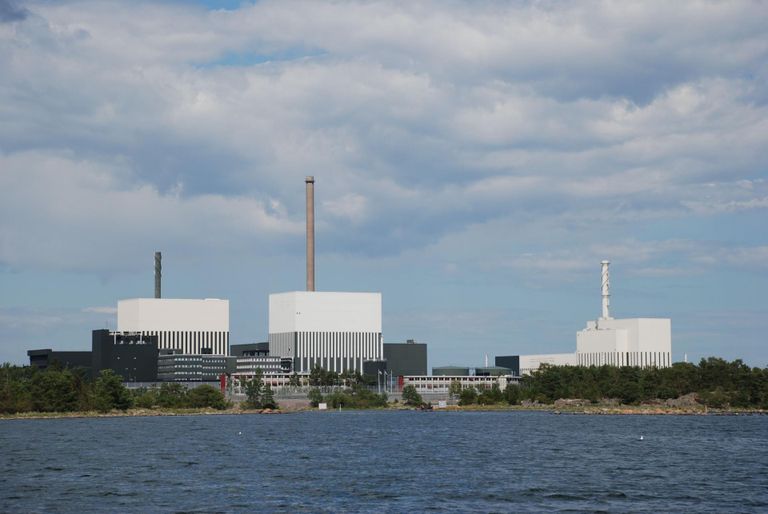 Sulgemisel olev Oskarshamni tuumajaam Rootsi idarannikul.
