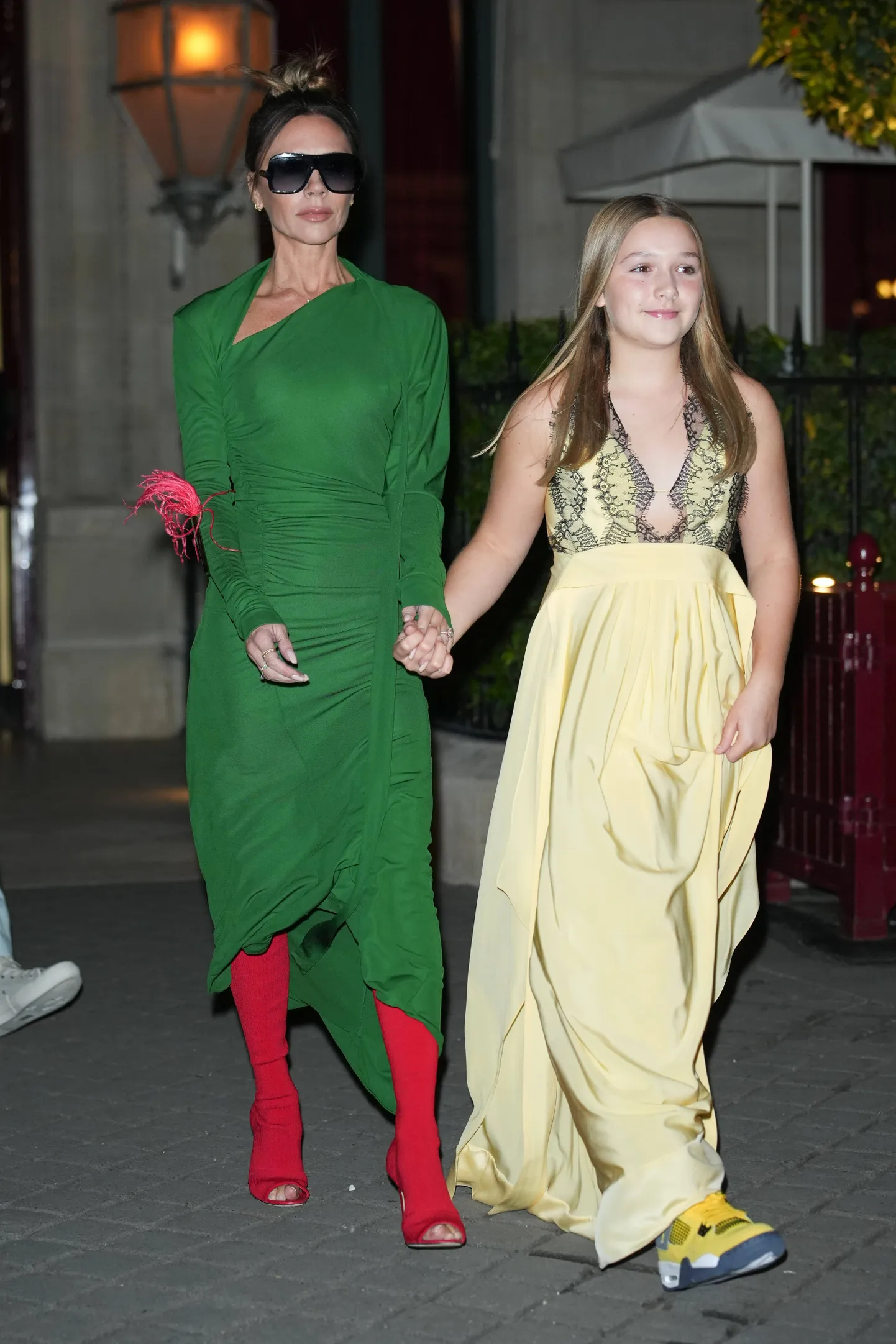 Victoria Beckham ja Harper Beckham mullu septembris.