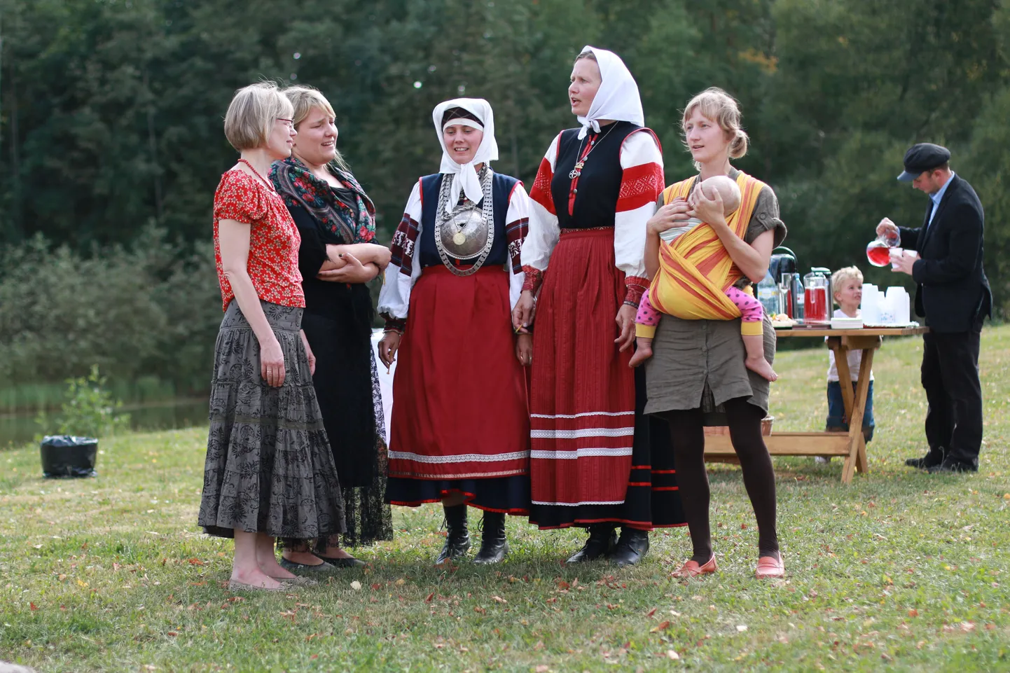 Lummo Kati laululaager Nedsaja külas