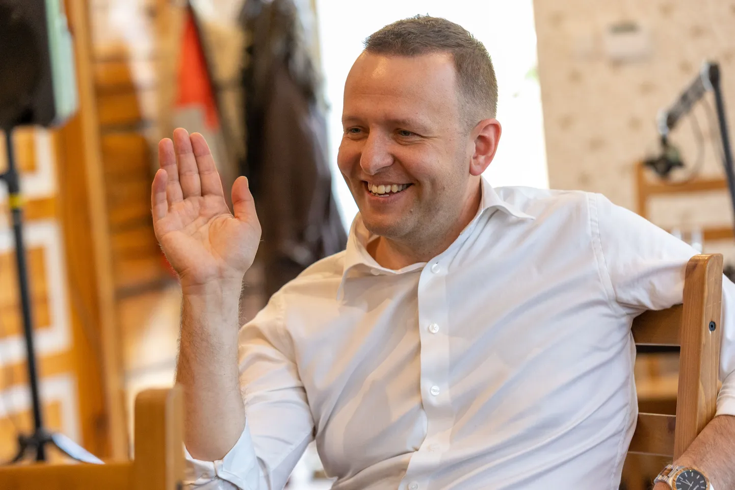 Lauri Läänemets tahab teada rahandusministri maksureformi tagamaid.