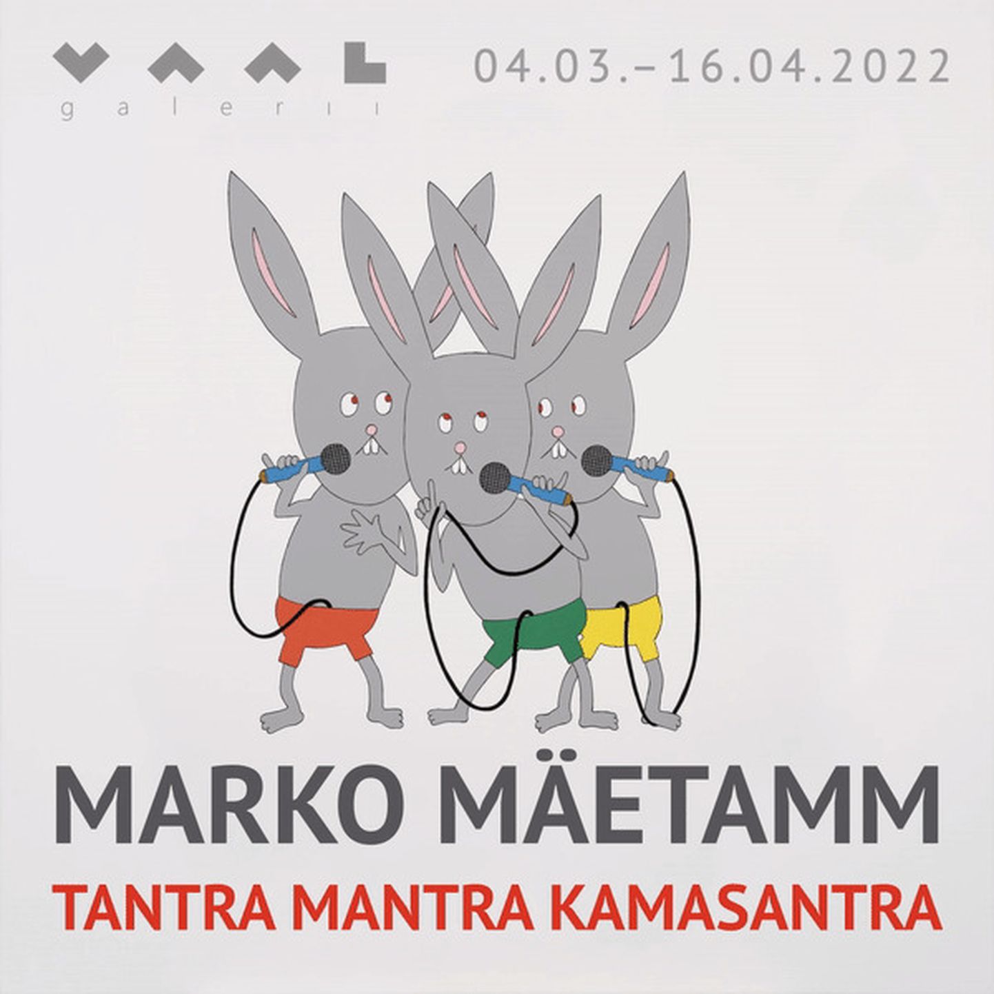Marko Mäetamme isiknäitus «Tantra mantra kamasantra» Vaal galeriis.