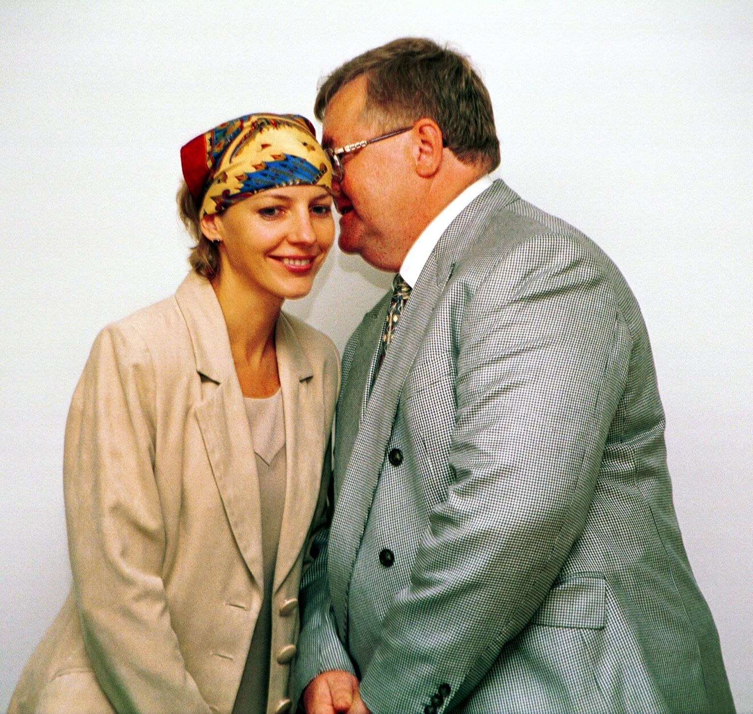 Vilja ja Edgar Savisaar. 23.08.1999.