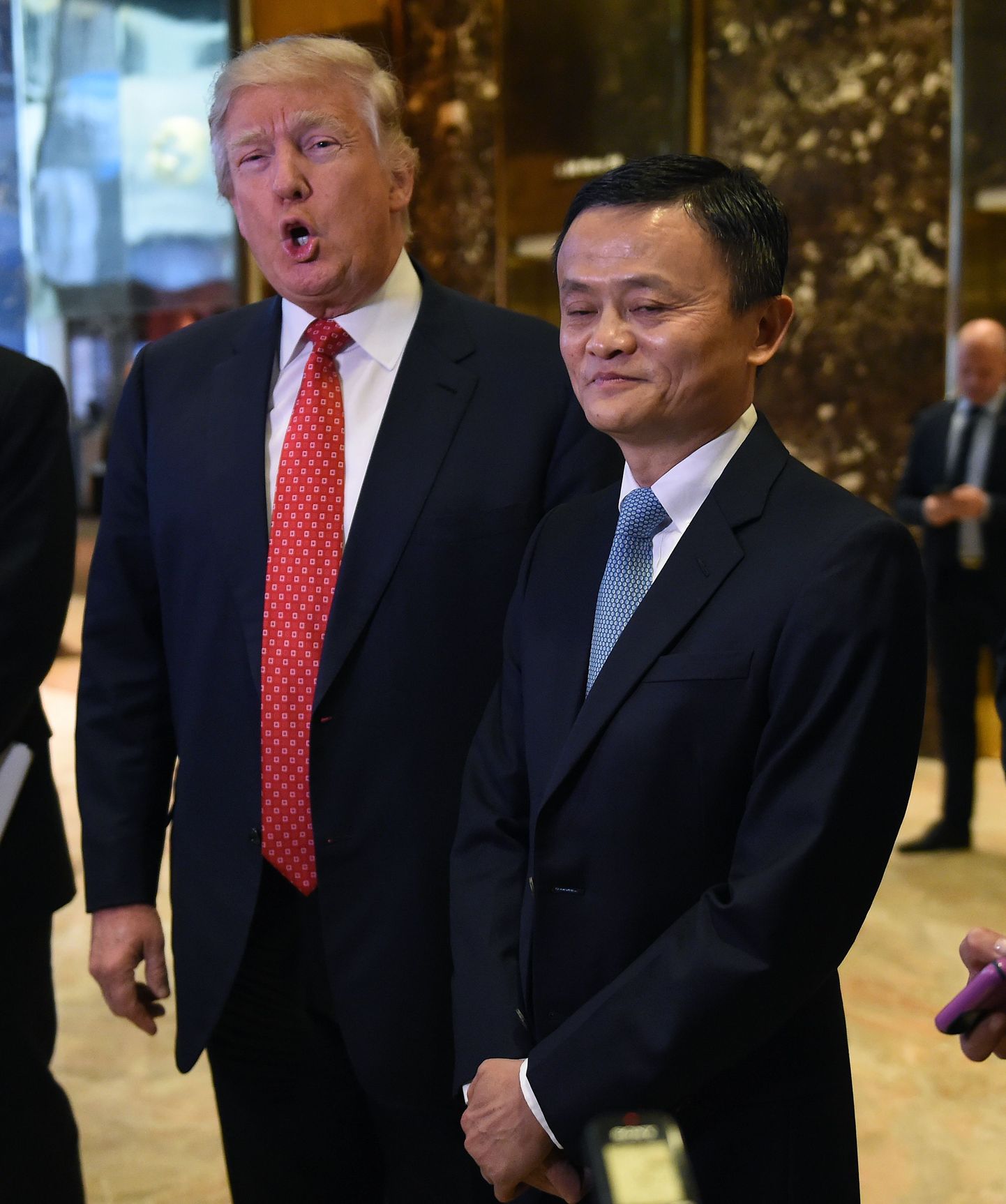 Donald Trump ja Jack Ma