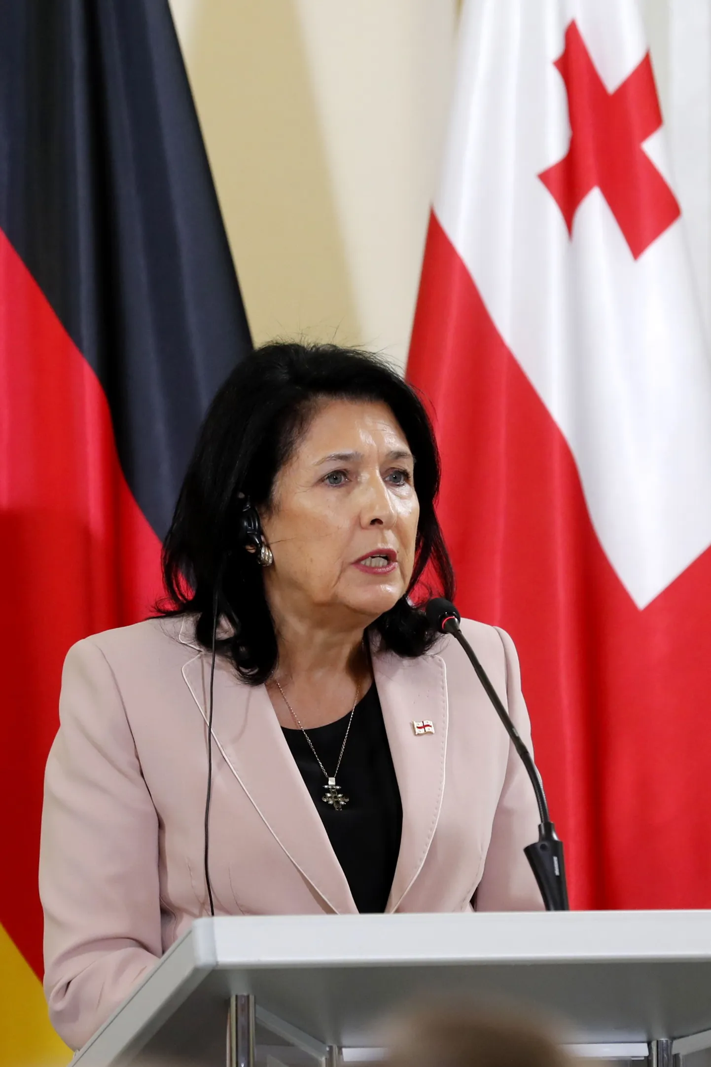 Gruusia president Salomé Zurabišvili 7. oktoobril.