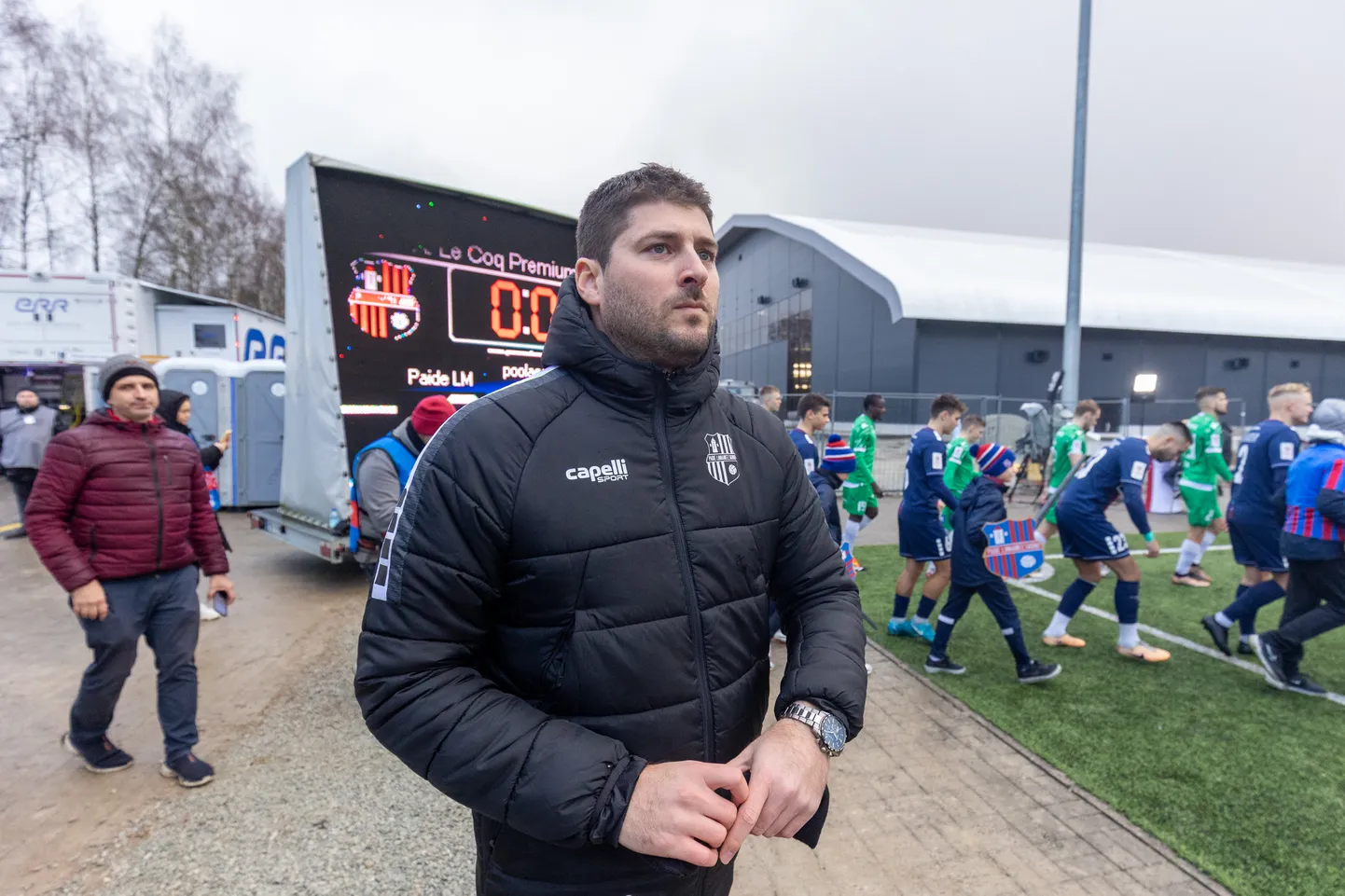 Paide Linnameeskonna peatreener Ivan Stojkovic.