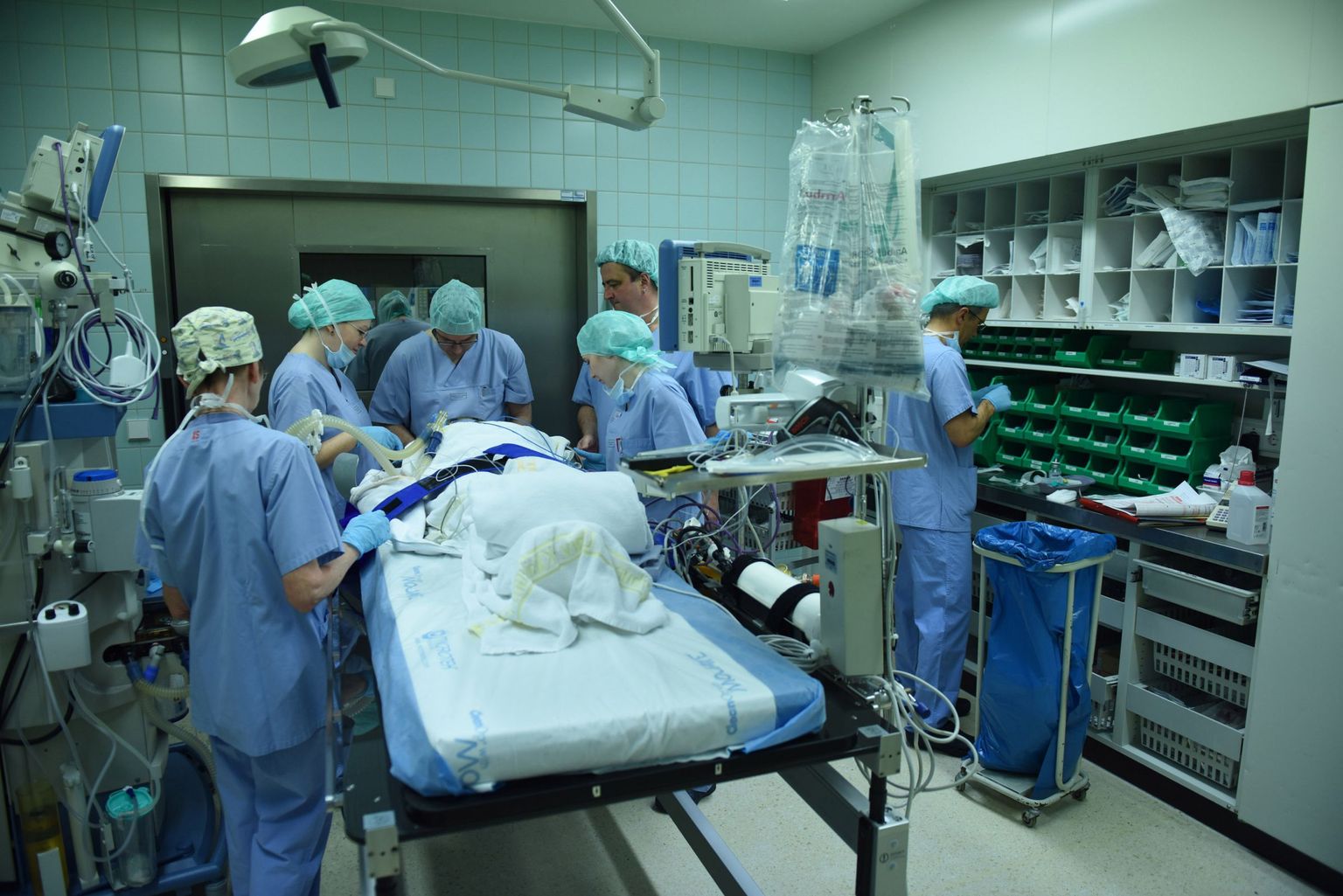 Operatsioon ühes Saksamaa haiglas.