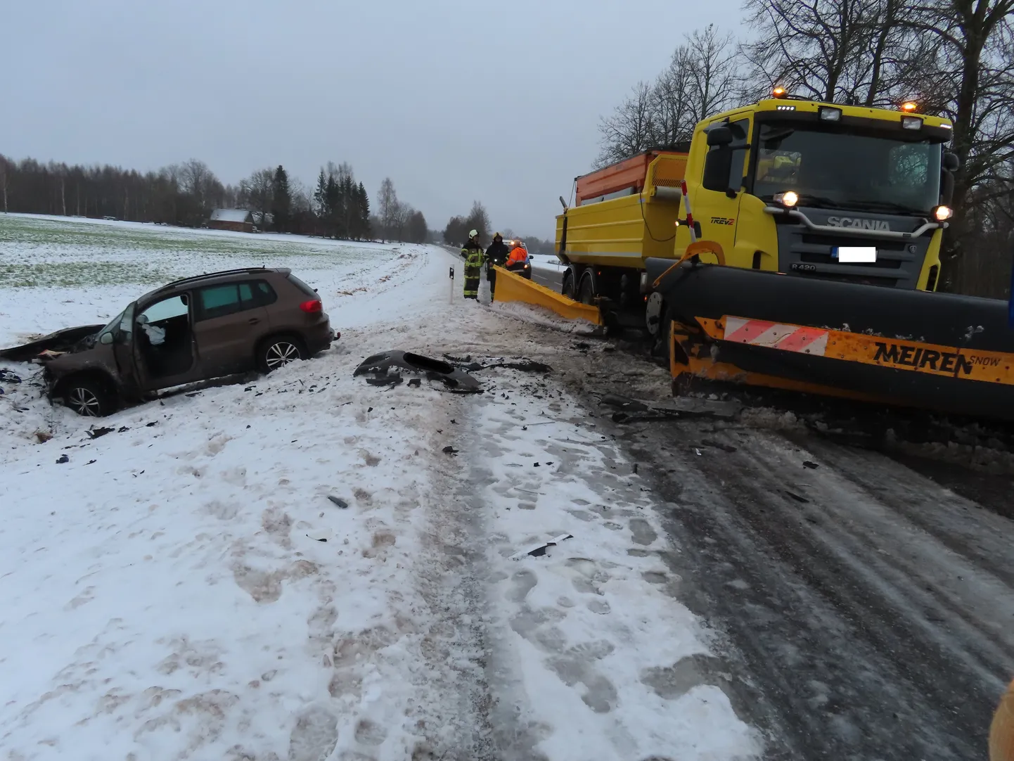 Liiklusõnnetus Räpina vallas