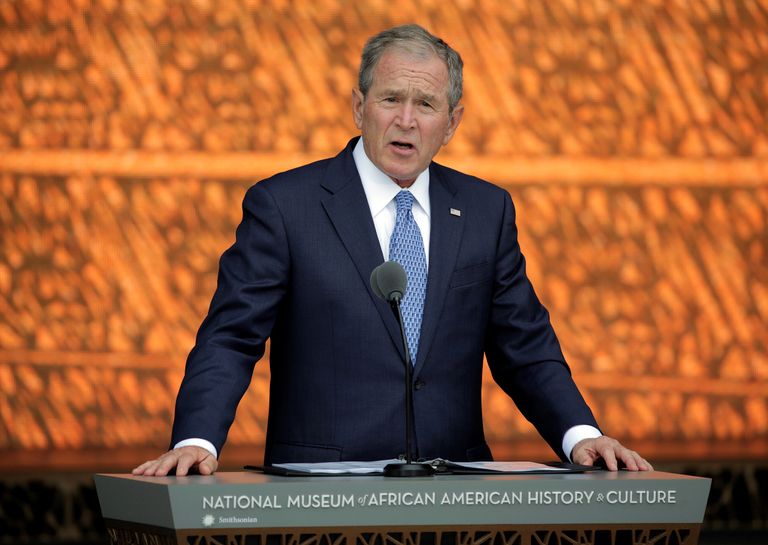 George W. Bush REUTERS/Joshua Roberts
