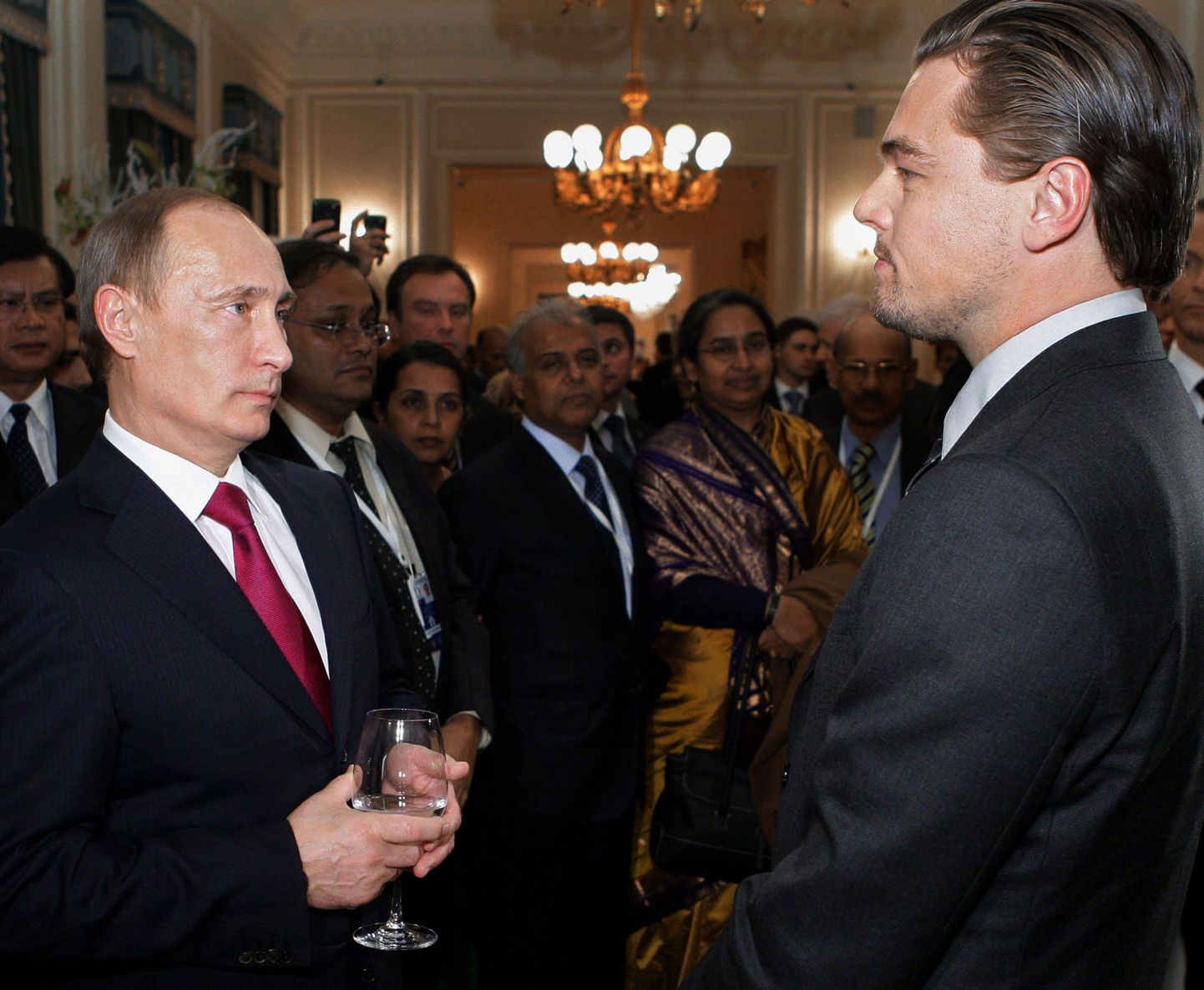 Vladimir Putin ja Leonardo DiCaprio kohtusid 2010. aastal