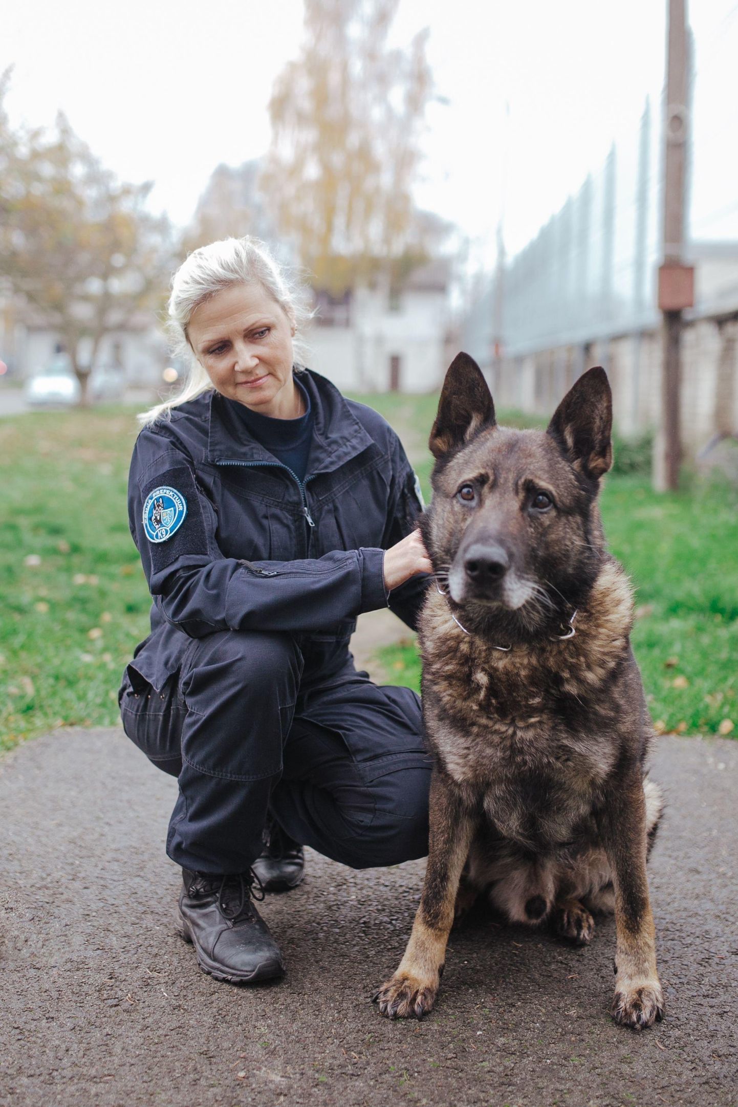 Полицейский пес Мачо уходит на заслуженную пенсию.
