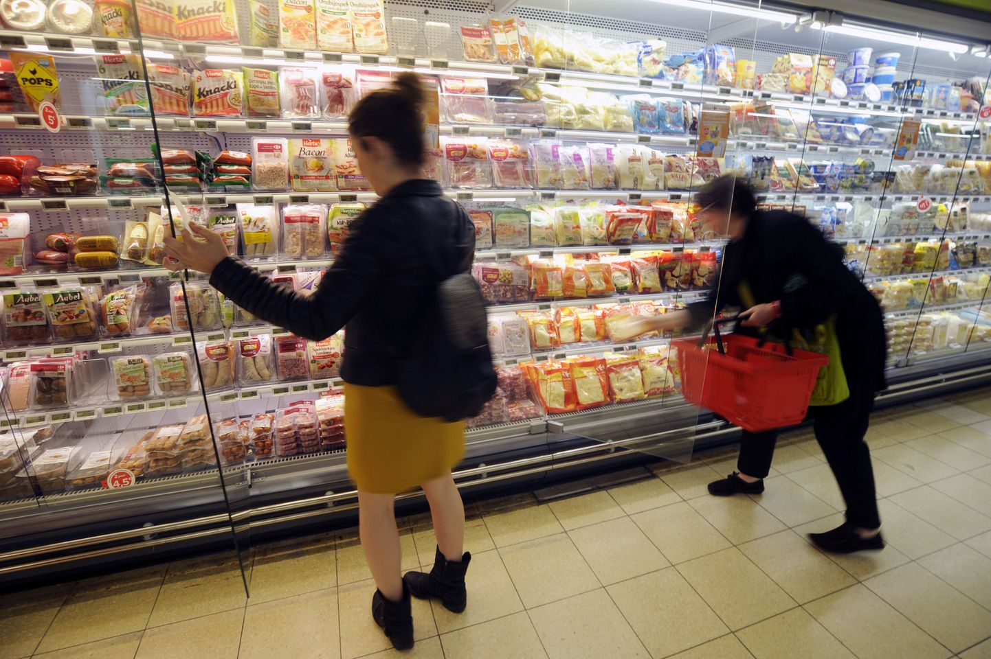 Carrefouri toidupood Brüsselis. Belgias kasvasid tarbijahinnad novembris enim.