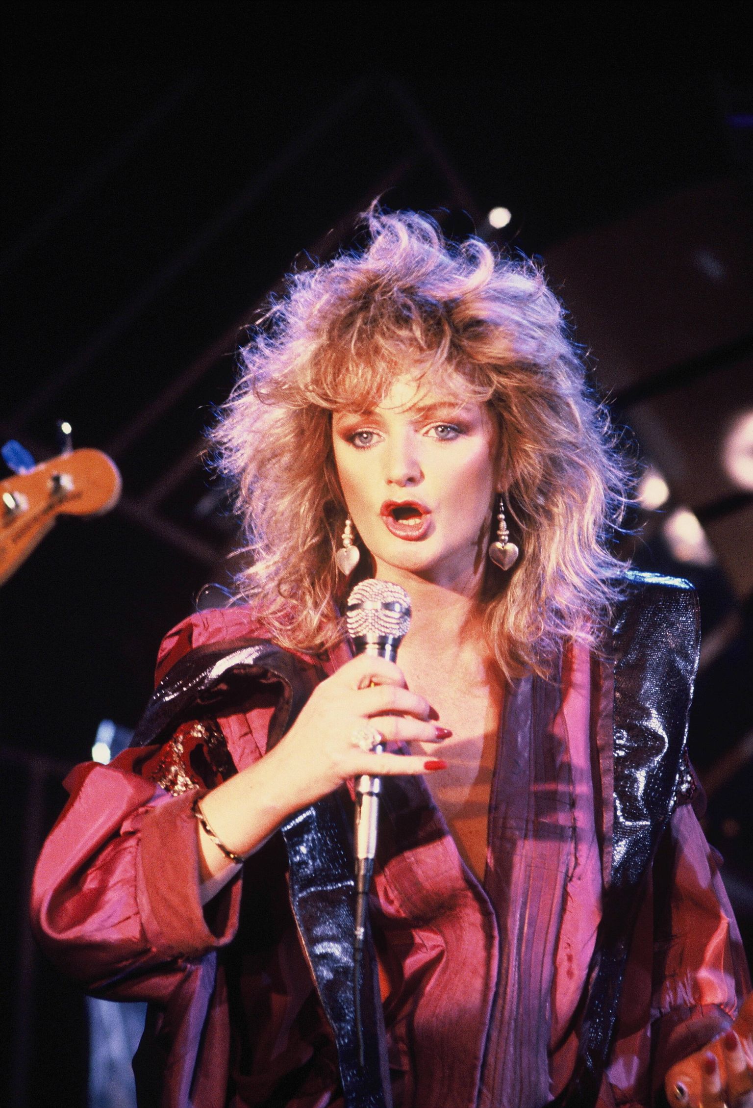 USA popstaar Bonnie Tyler 1986. aastal.