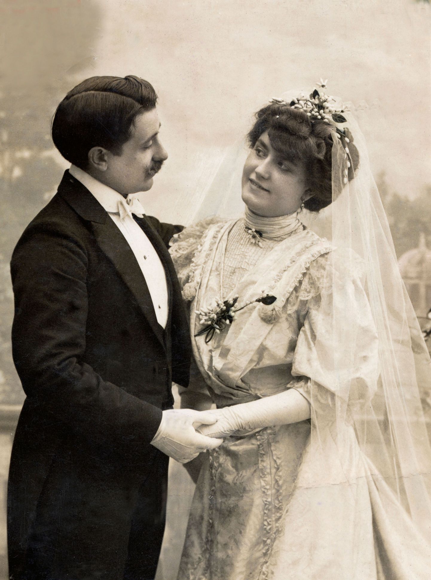 Abielupaar 1920ndatel