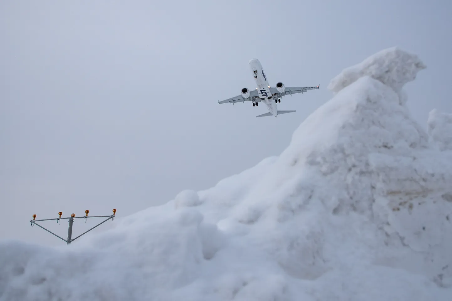 Самолет вылетел из Таллиннского аэропорта. Иллюстративное фото.